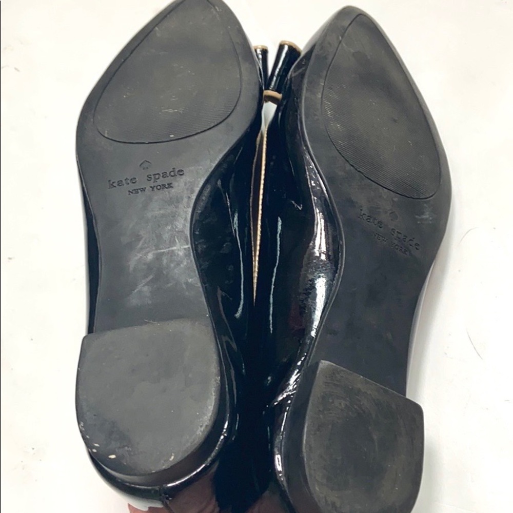Kate Spade Elise Patent Leather Pointy Toe Flats - Picture 11 of 12